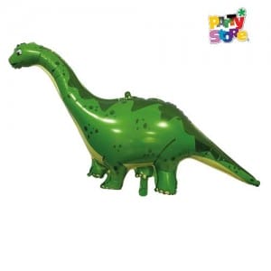 GLOBO METALIZADO FORMA BRONTOSAURIO 54,24 x 102,3cm APTO HELIO