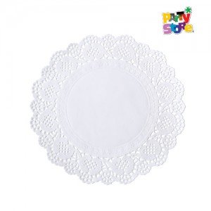 BLONDA REDONDA BLANCA 21,5cm x 12un.