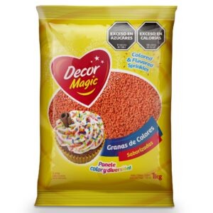GRANAS COMUN DECOR MAGIC NARANJA X 1KG