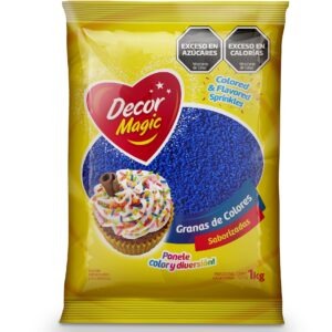 GRANAS COMUN DECOR MAGIC AZUL X 1KG