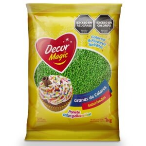 GRANAS COMUN DECOR MAGIC VERDE CLARO X 1KG