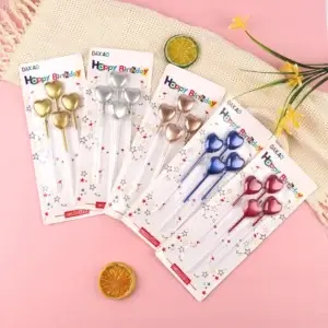 Velas de Corazones x 4un