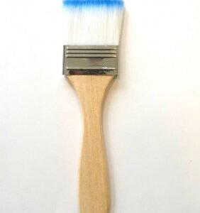 Pincel Chato Mediano Mango Madera N° 4