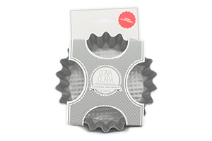 MAXITARTELETAS DESM. X 4UN (14 CM) DOÑA CLARA