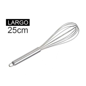 BATIDOR MANUAL DE ACERO 25cm (CS)