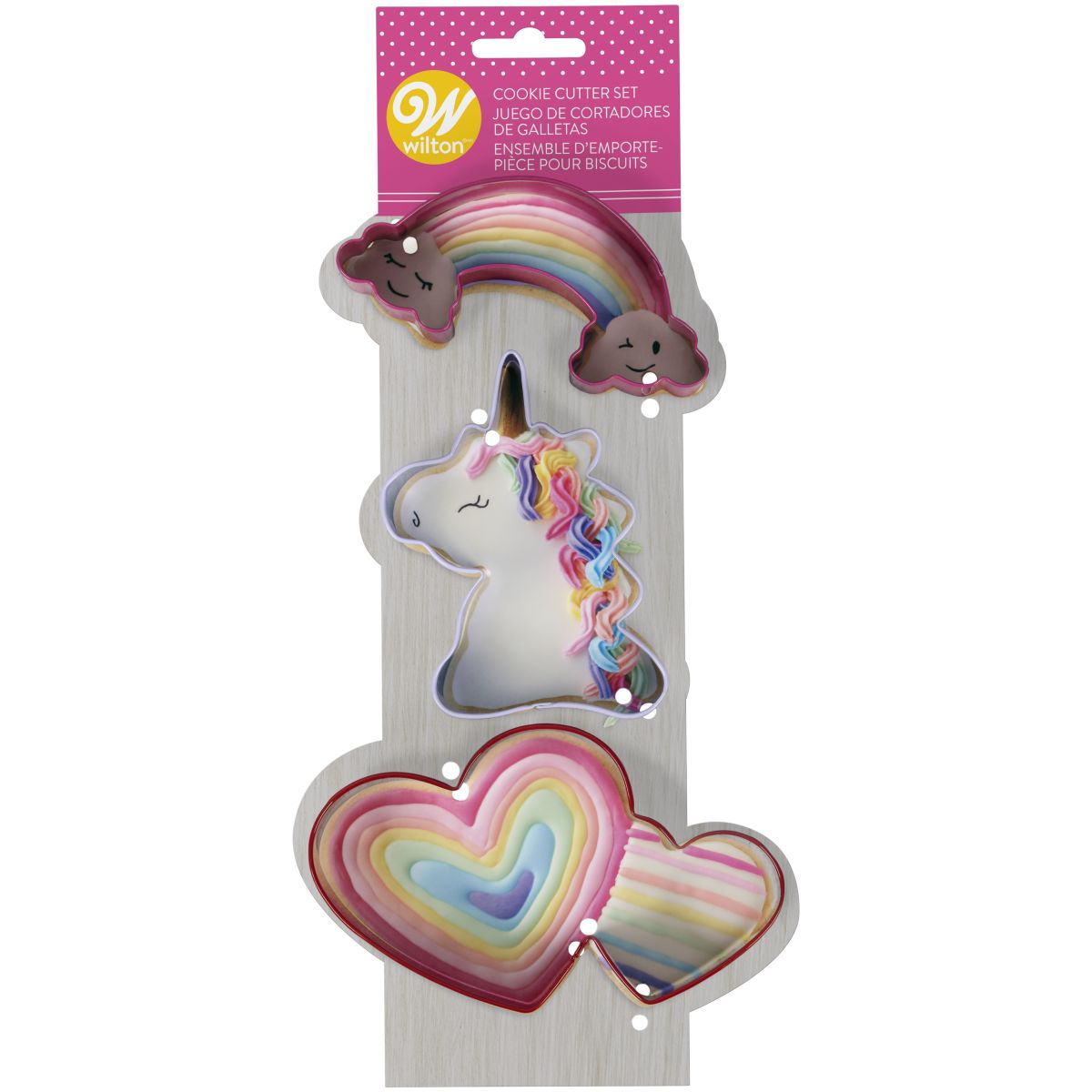 Cortantes De Galletitas - Unicornio San Valentín (Wilton)