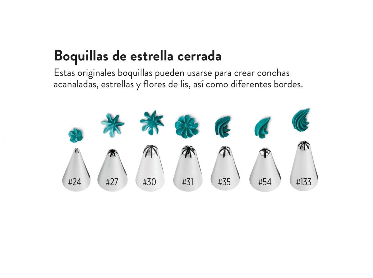 Pico Estrella Cerrada Nº 133 (Wilton) - Imagen 4