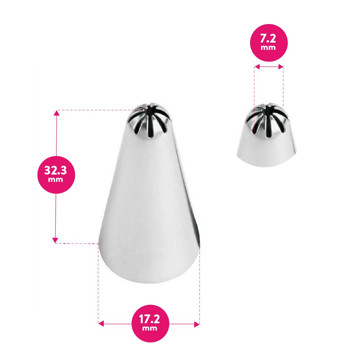 Pico Estrella Cerrada Nº 133 (Wilton) - Imagen 2