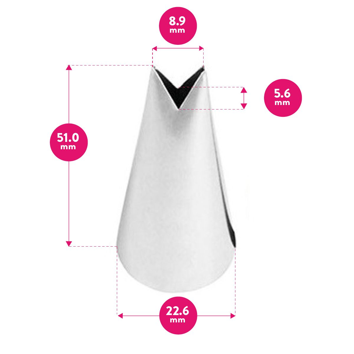 Pico Hoja Nº 366 (Wilton) - Imagen 2