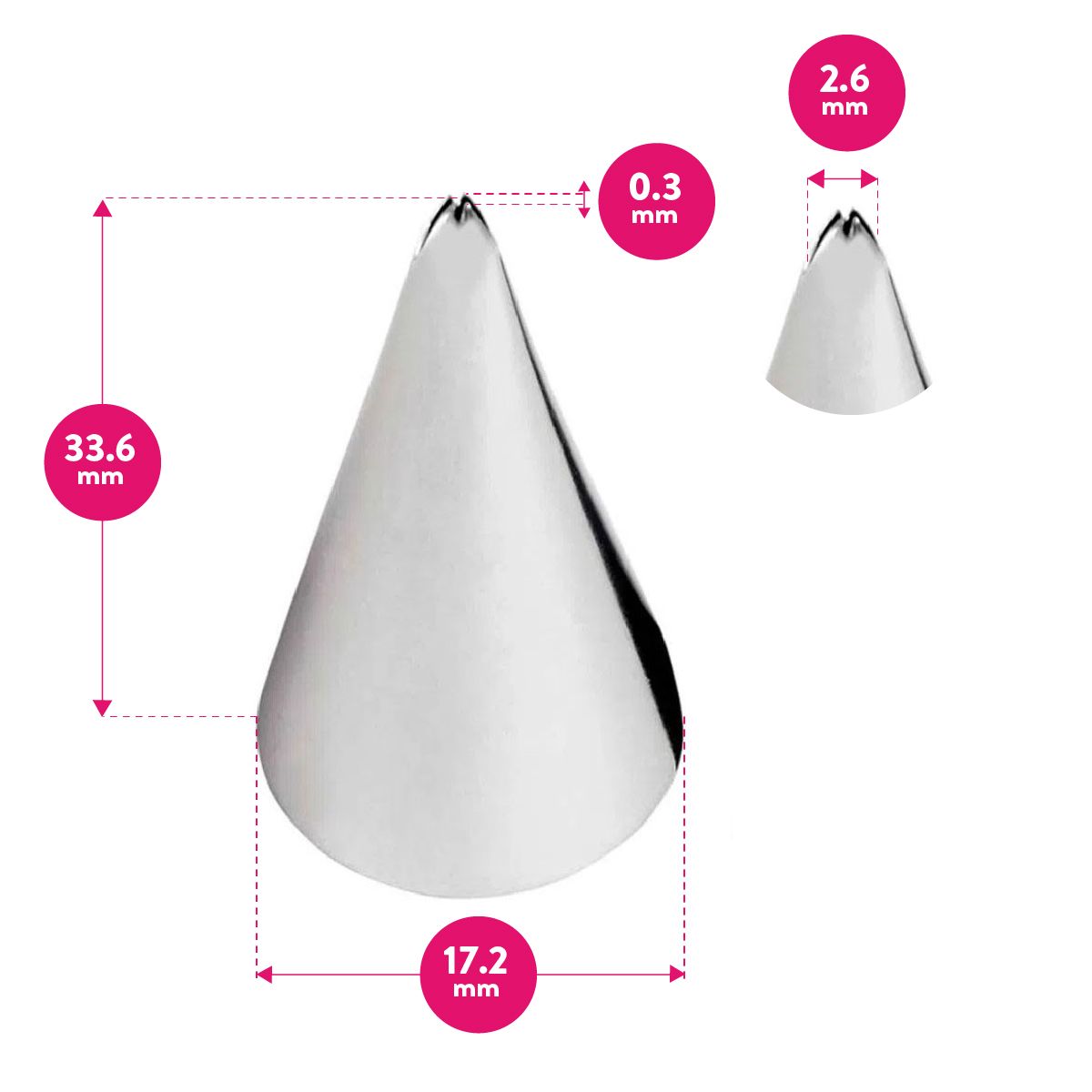 Pico Hoja Nº 65s (Wilton) - Imagen 2