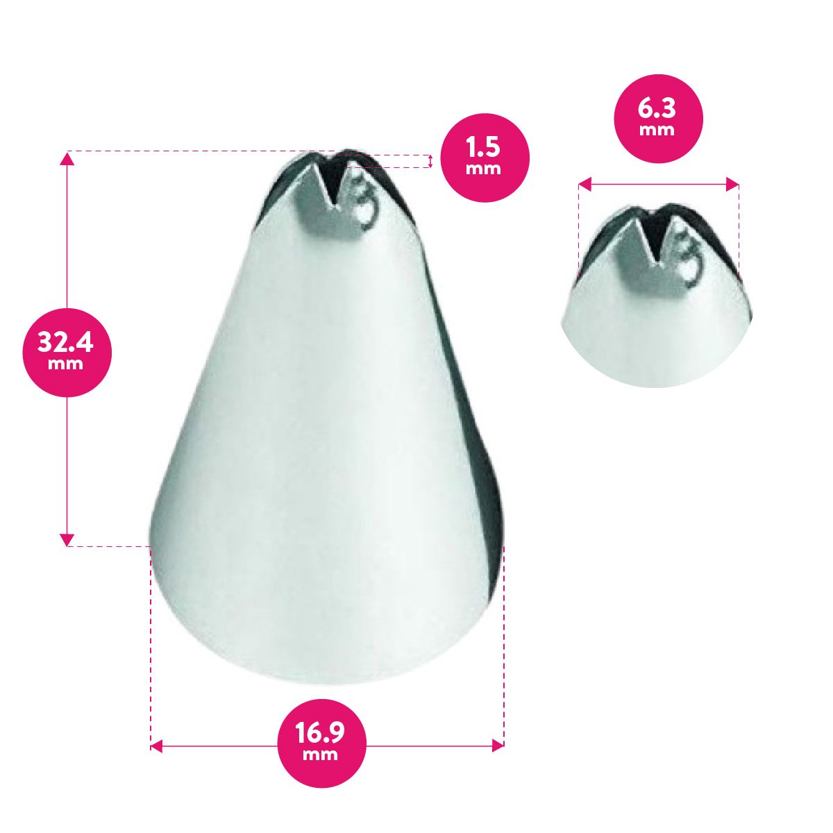 Pico Hoja Nº 66 (Wilton) - Imagen 2