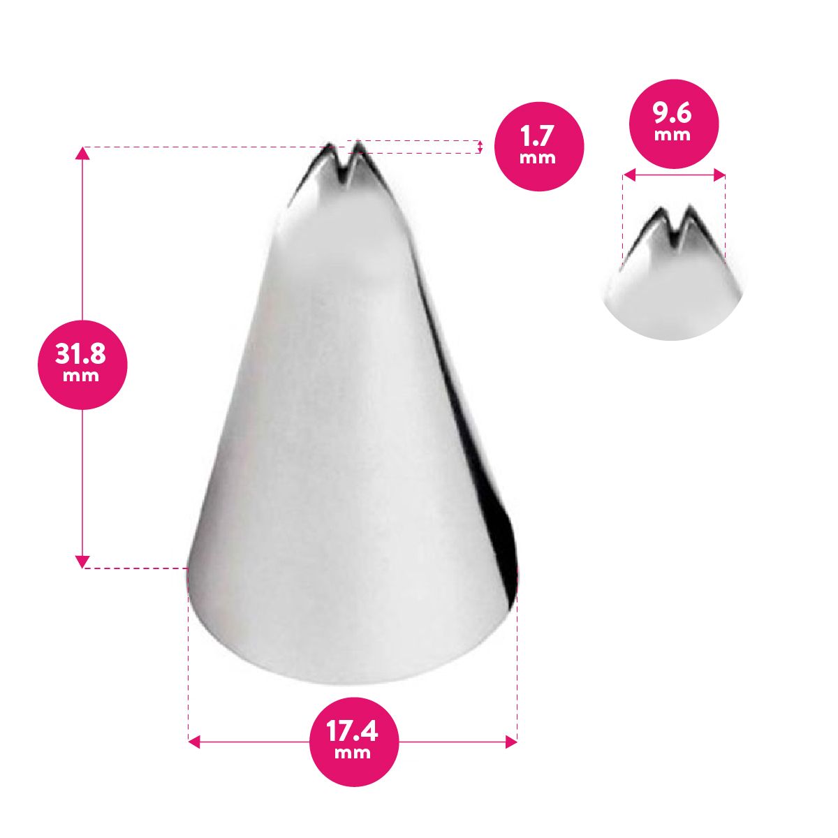 Pico Hoja Nº 69 (Wilton) - Imagen 2