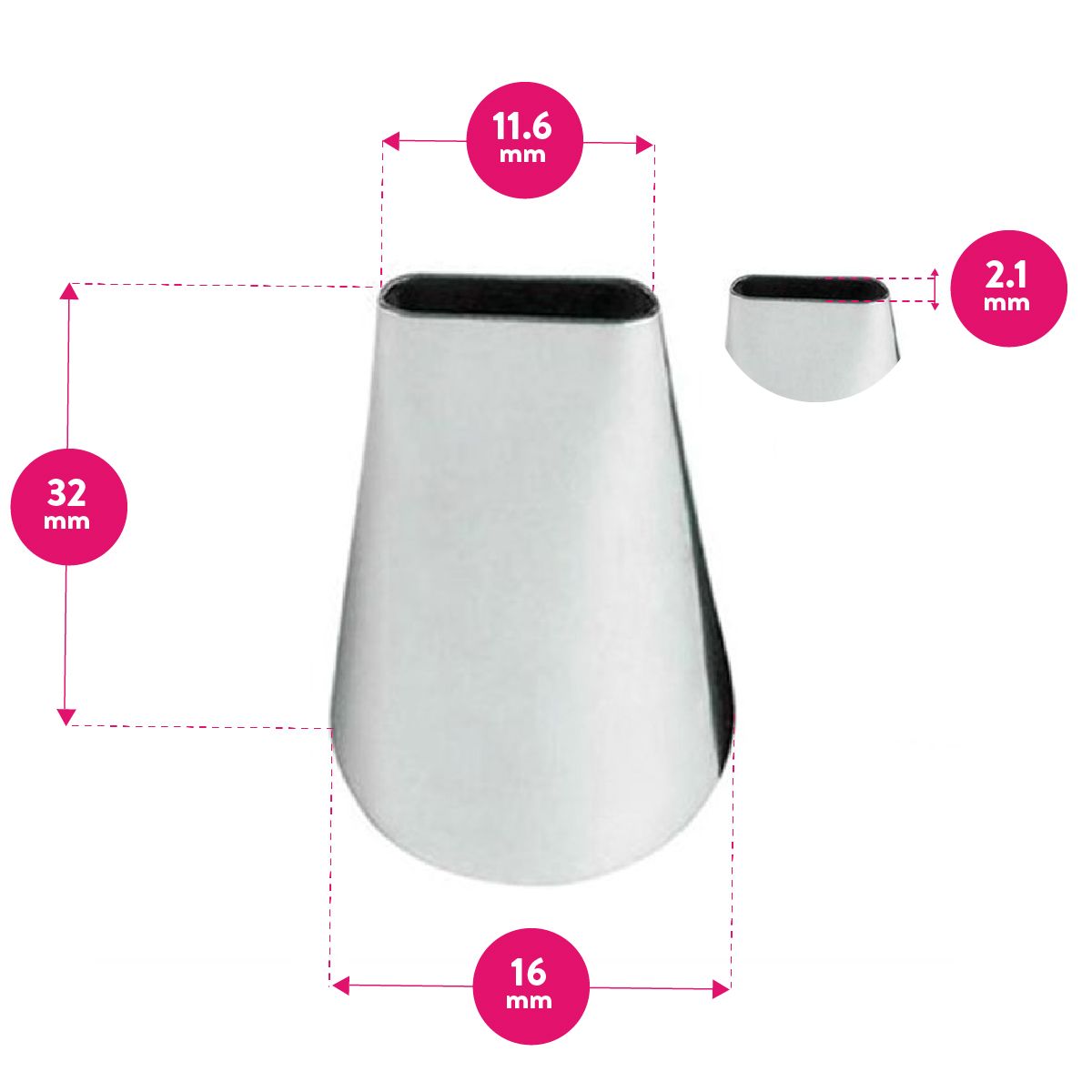 Pico Tejido Canasta Nº 45 (Wilton) - Imagen 2