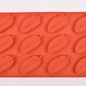 MOLDE SILICONA MARRON 12 PLUMAS