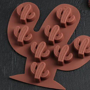 MOLDE SILICONA p/8 BOMBONES CACTUS (LIS)