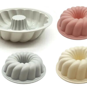 MOLDE SILICONA MINI SAVARIN ONDAS c/TUBO (CS)