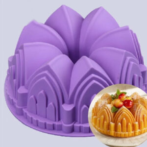 TORTERA SILICONA MOD CORONA 3D