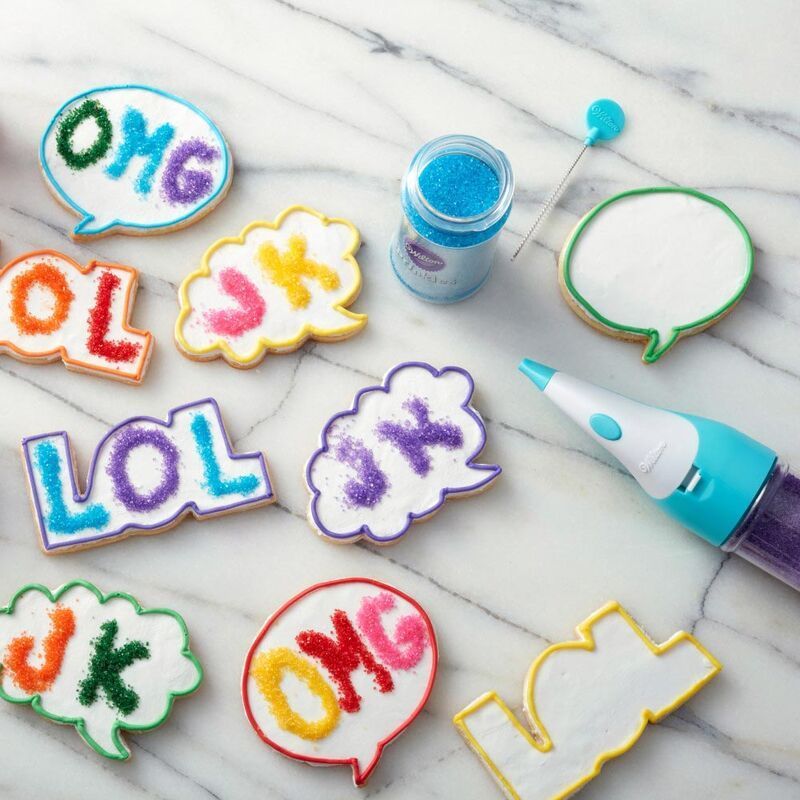 AZUCAR DE COLORES WILTON POUCH X 40GR - Imagen 2