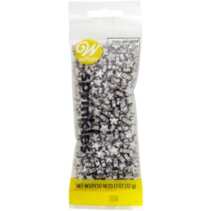 SPRINKLES WILTON POUCH ESTRELLAS PLATEADAS