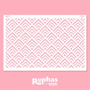 Stencil T022 Tortas Geométrico