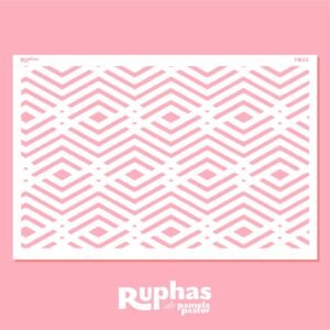 Stencil T023 Tortas Geométrico