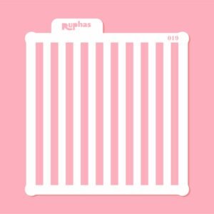 Stencil 019 Rayas Modelo 1