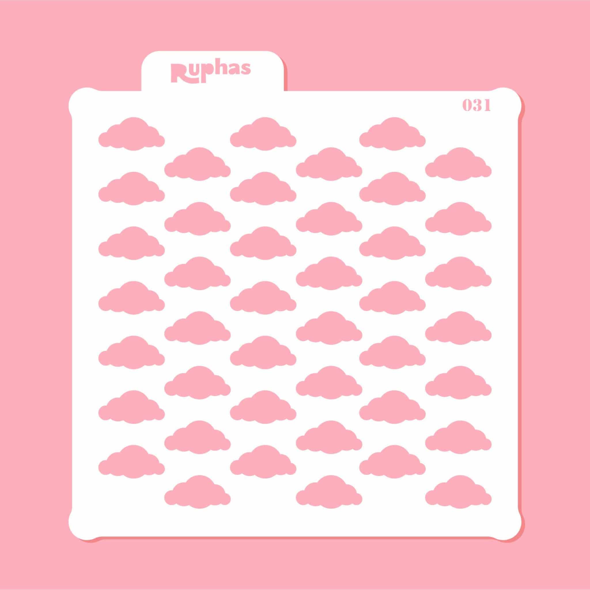 Stencil 031 Nubes