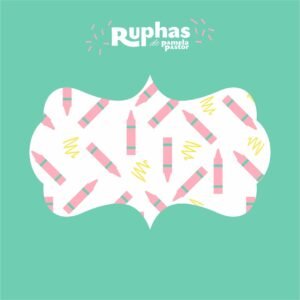 Stencil 042 Crayones Triple Tono