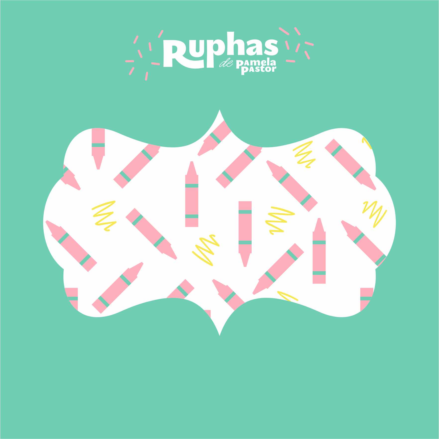 Stencil 042 Crayones Triple Tono