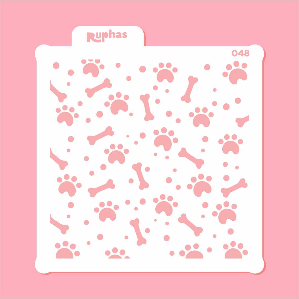 Stencil 048 Huesos y Huellas