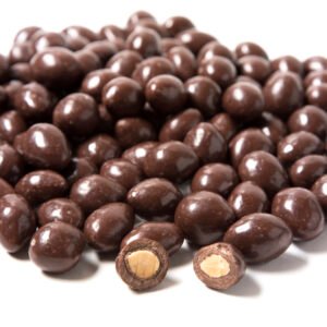 ALMENDRAS BAÑADAS CHOCOLATE CON LECHE X 100GR (SUELTO)
