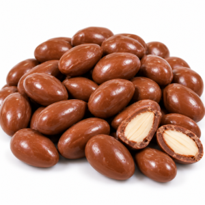 ALMENDRAS BAÑADAS CHOCOLATE CON LECHE X 100GR (SUELTO)