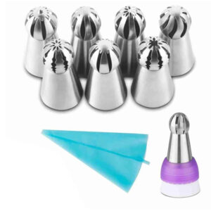 MANGA c/7 PICOS RUSOS ESFERICOS + CUPLA