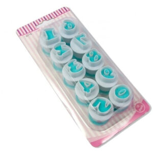 PACK 10 CORTANTES SACABOCADOS PUSH NUMEROS