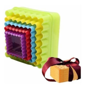 MOLDE CORTANTE 5pzs MODELO CUADRADO (CS)