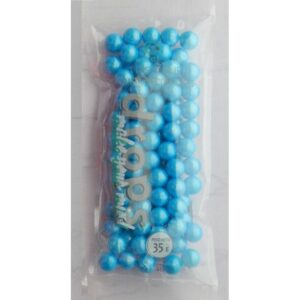 DROPS PASTELAR MAXI PERLAS TURQUESA X 35GR