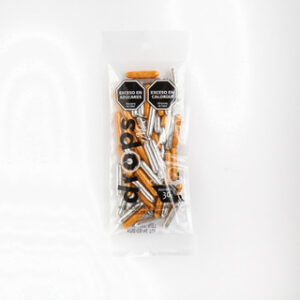 DROPS PASTELAR MIX RODS ORO Y PLATA X 30GR