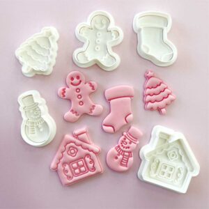 Kit Mini Cortantes de Navidad con Marcador