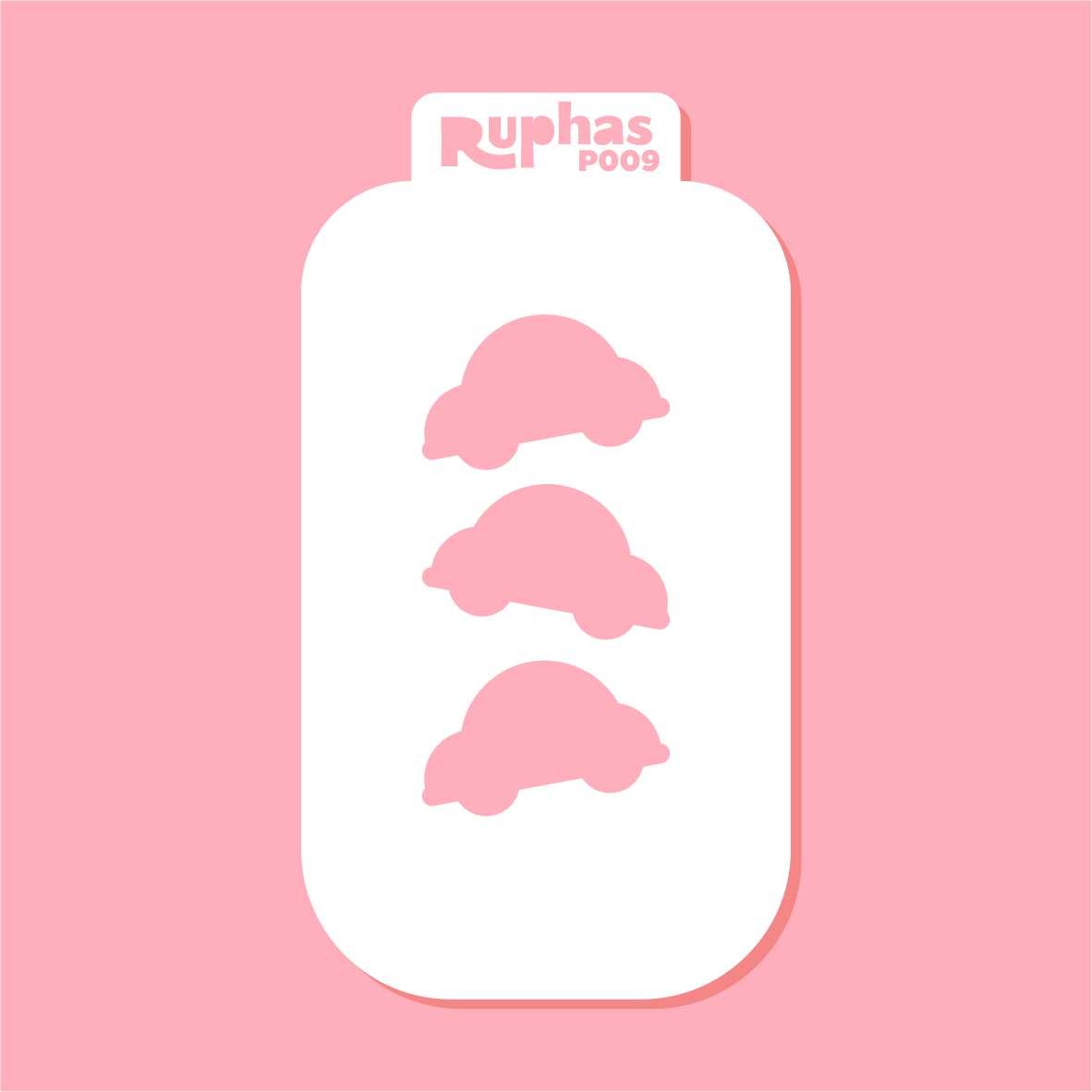 Stencil P009 Autos Ice Pop