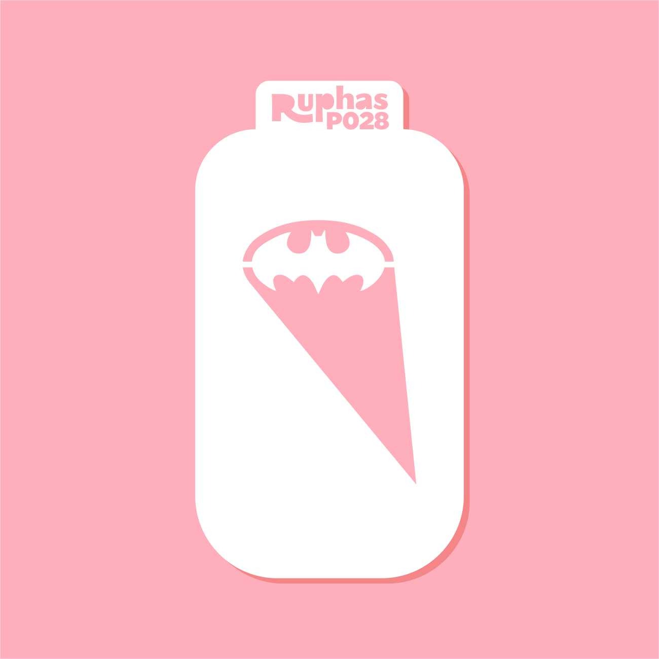 Stencil P028 Señal Batman Ice Pop