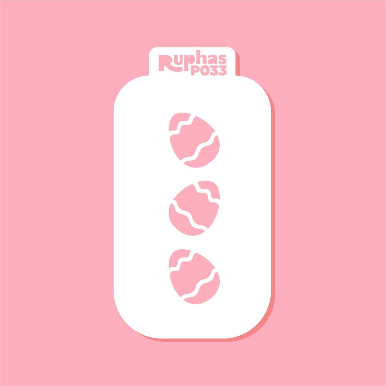 Stencil P033 Huevos de Pascua Ice Pop
