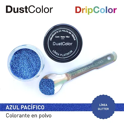 DUSTCOLOR GLITTER AZUL PACIFICO