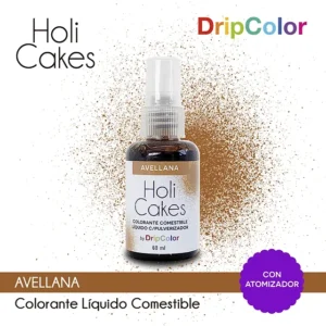 HOLI CAKES C/ ATOMIZADOR AVELLANA