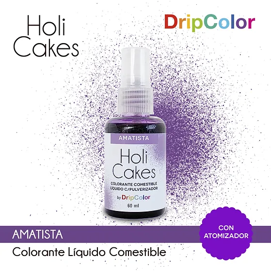HOLI CAKES C/ ATOMIZADOR AMATISTA