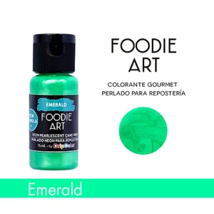 FOODIE ART NEON PERLADO EMERALD