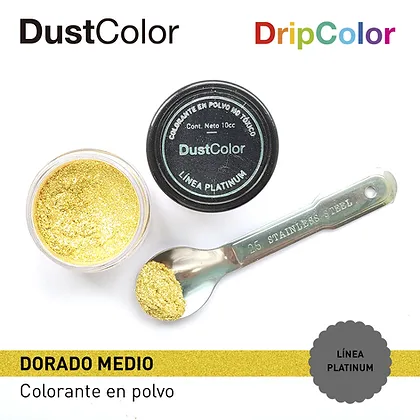 DUSTCOLOR PLATINUM DORADO MEDIO