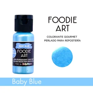 FOODIE ART NEON PERLADO BABY BLUE