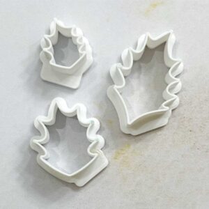 Kit Cortantes Hojas de Muerdago x 3