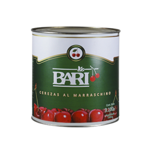 CEREZAS AL MARRASCHINO BARI X 3.1KG