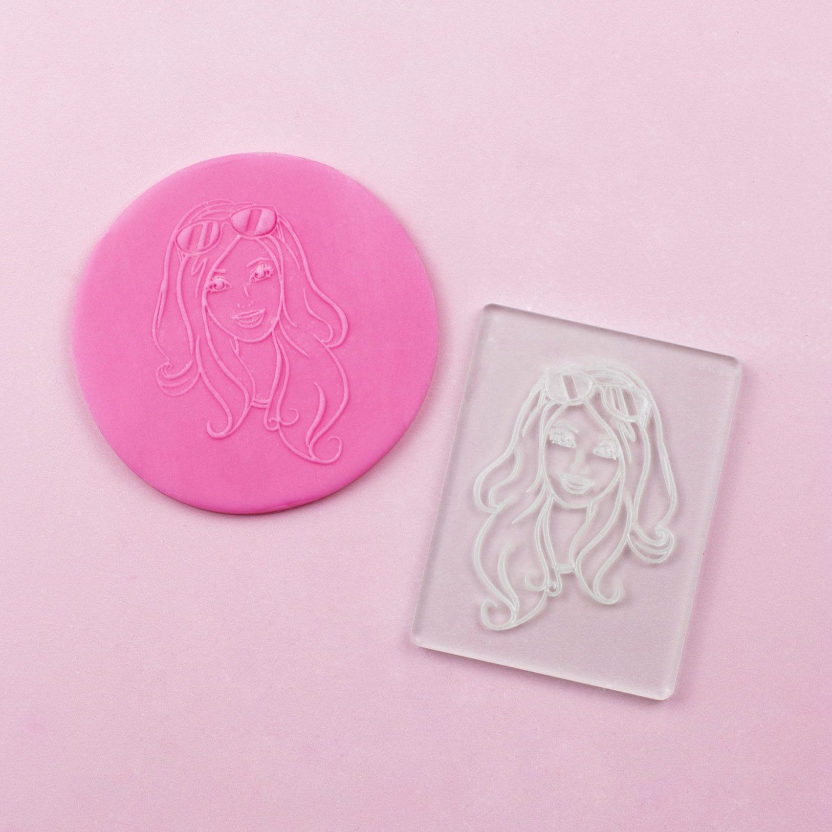 Kit Sello mas Cortante Rostro Barbie S398 - Imagen 2